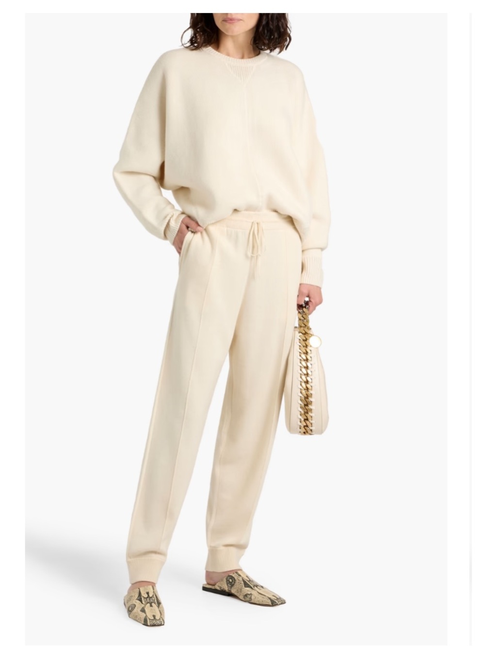 TOTEME Cashmere-blend pants - S